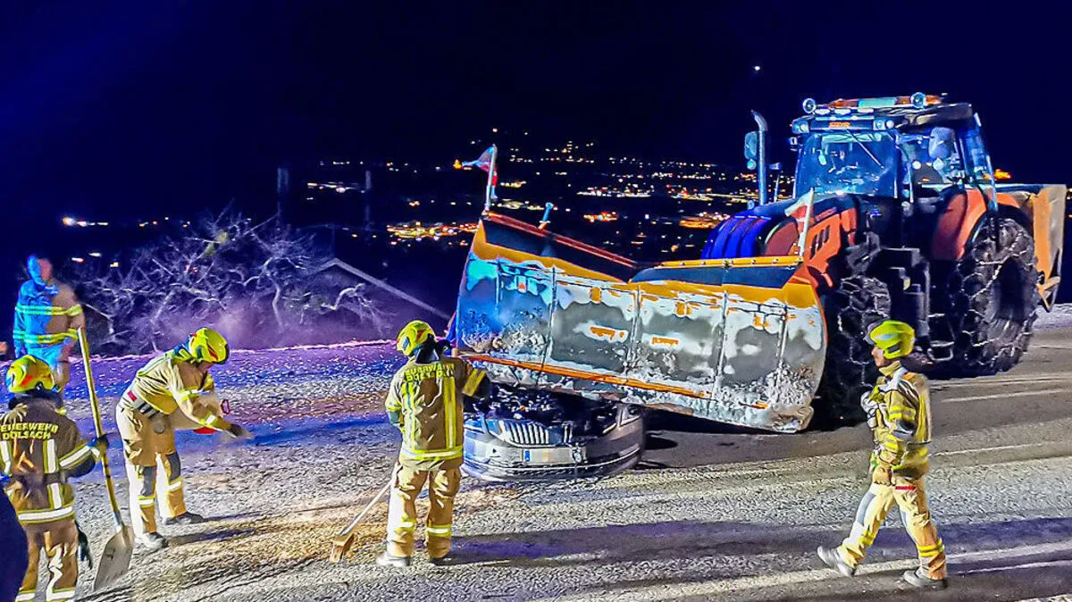 Kameraden der Feuerwehr Dölsach standen im Einsatz