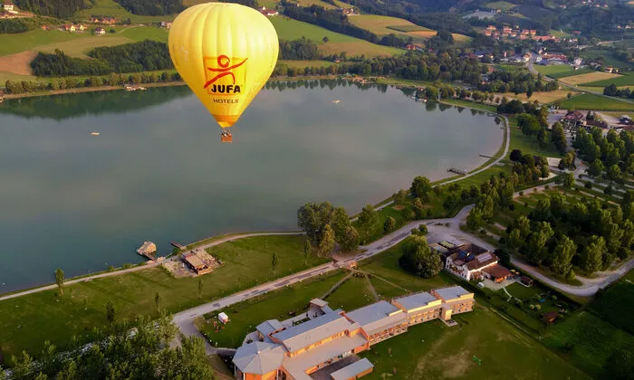 Der Stubenbergsee im steirischen Apfelland