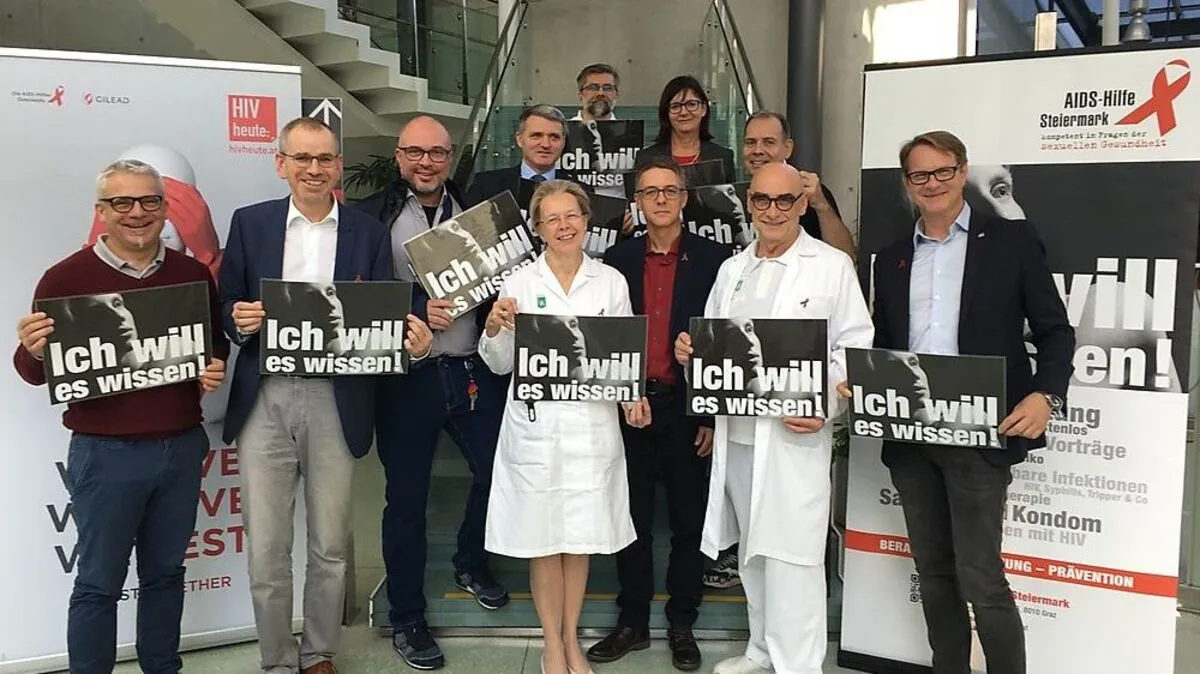 Die Aids-Hilfe wird bei ihrer Tour von den Gemeinden und öffentlichen Einrichtungen unterstützt