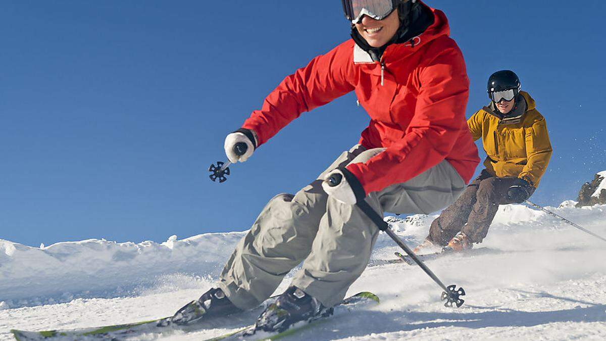 Skifahren macht einfach glücklich