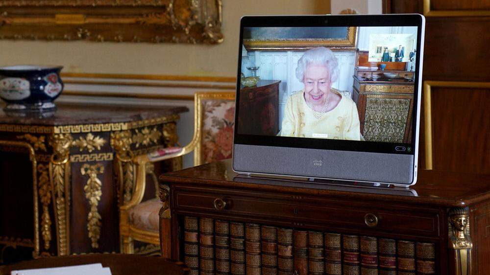 Die Queen meldete sich virtuell zurück-