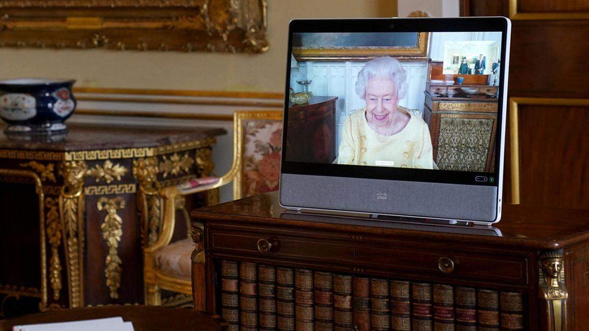 Die Queen meldete sich virtuell zurück-