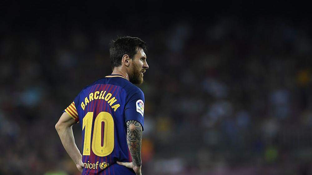 Superstar Lionel Messi traf dreimal nur die Stange.