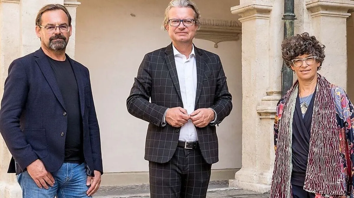 Kulturstrategen: Werner Schrempf, Christopher Drexler, Heidrun Primas