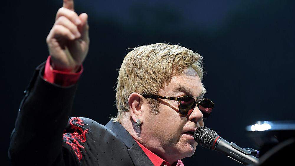 Elton John gastiert am Wochenende in Klagenfurt