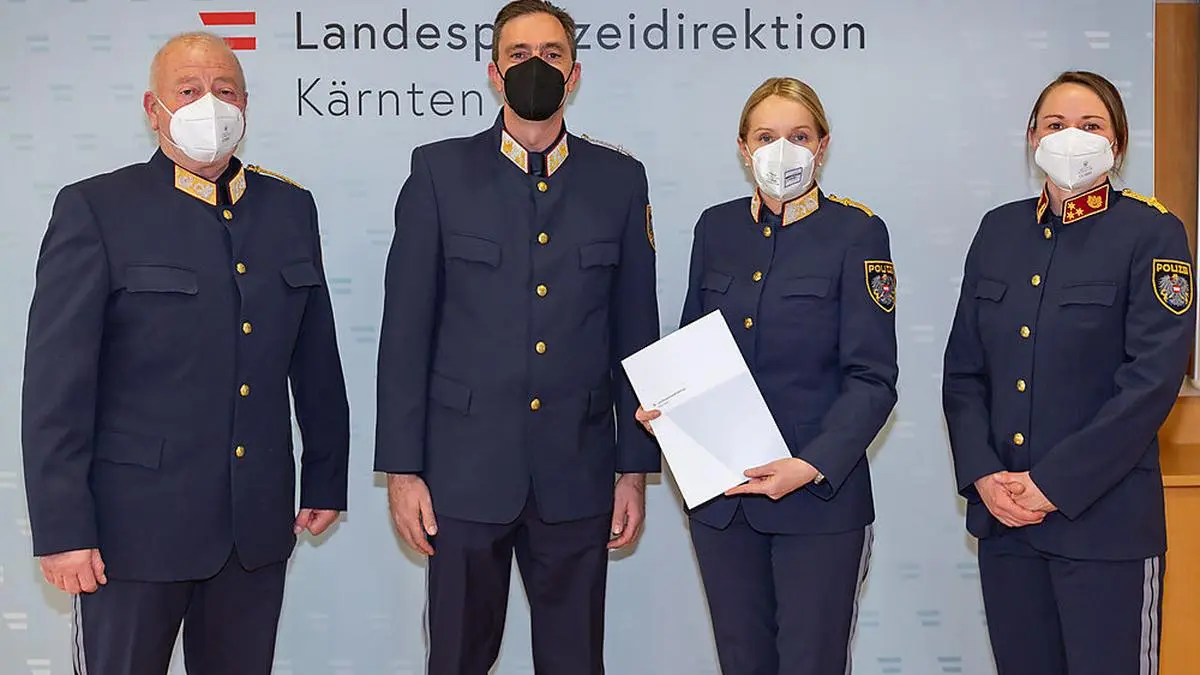 Wolfgang Rauchegger, Hannes Pock, Michaela Kohlweiß und Katrin Horn