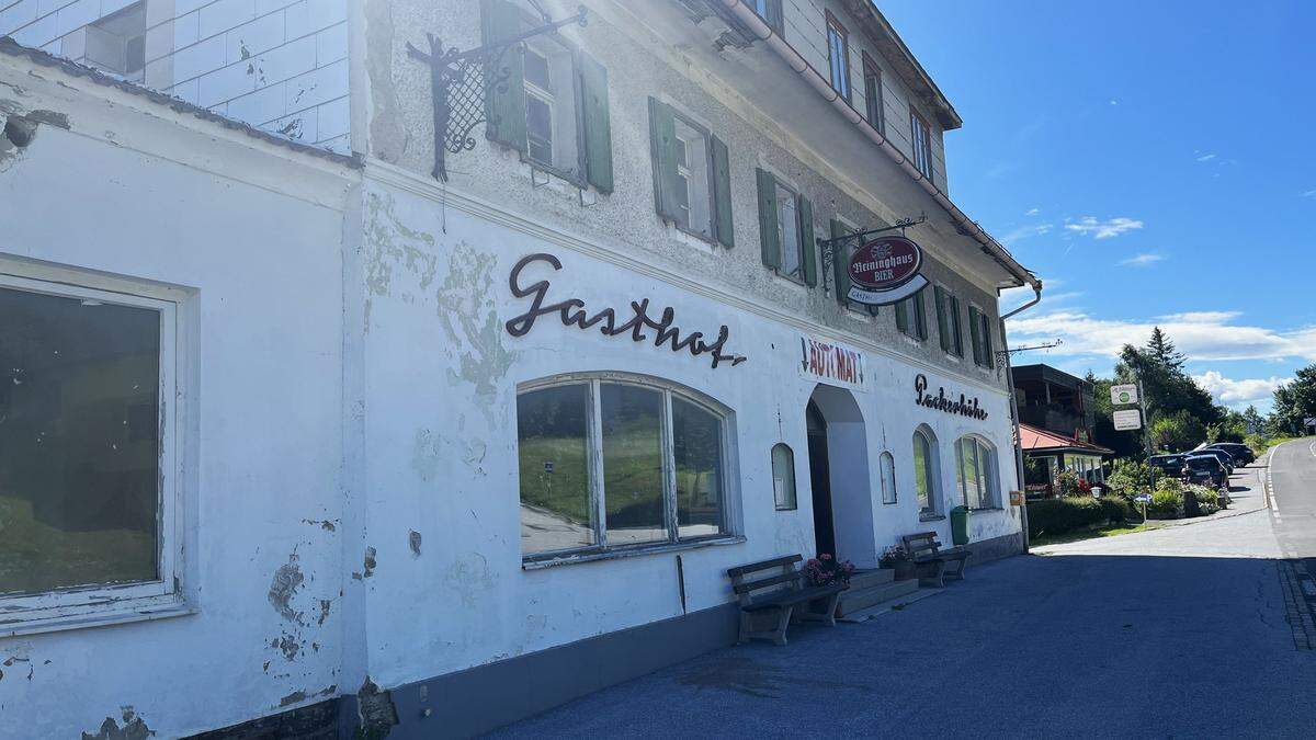 Der Gasthof Packerhöhe wird derzeit ausgeräumt