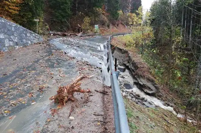 Das Lesachtal in Kärnten ist komplett von der Außenwelt abgeschnitten.