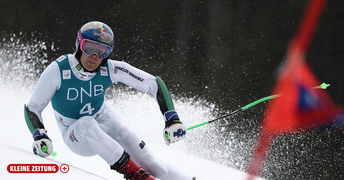 Pinheiro Braathen wins the small crystal globe