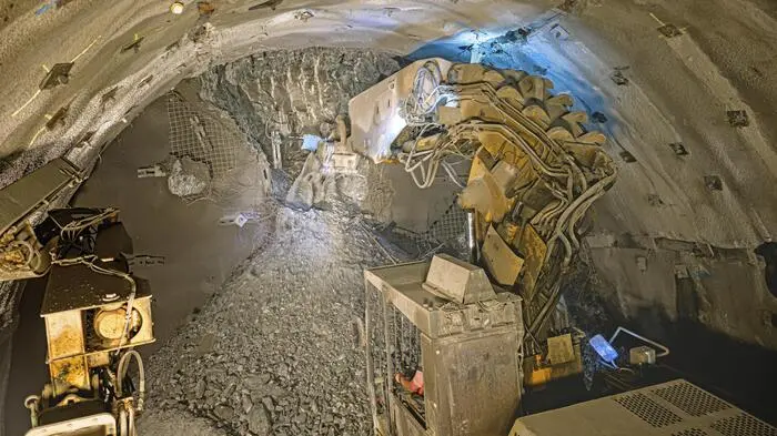 Beim Bau des Semmering-Basis-Tunnels ist der Durchbruch des Tunnels gelungen