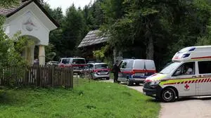 Polizei und Rettung am Peršmanhof   | Am Peršmanhof gab es einen Polizeieinsatz mit einem Verletzten