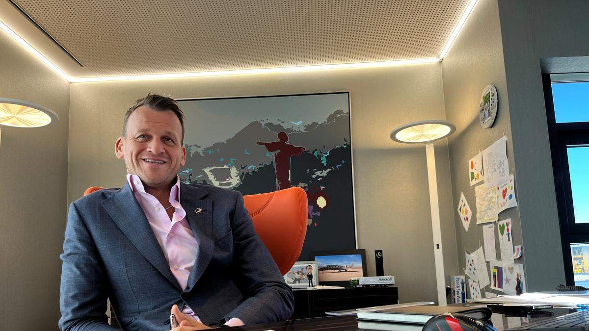 Herbert Jerich, CEO der Firma Jerich International in Gleisdorf