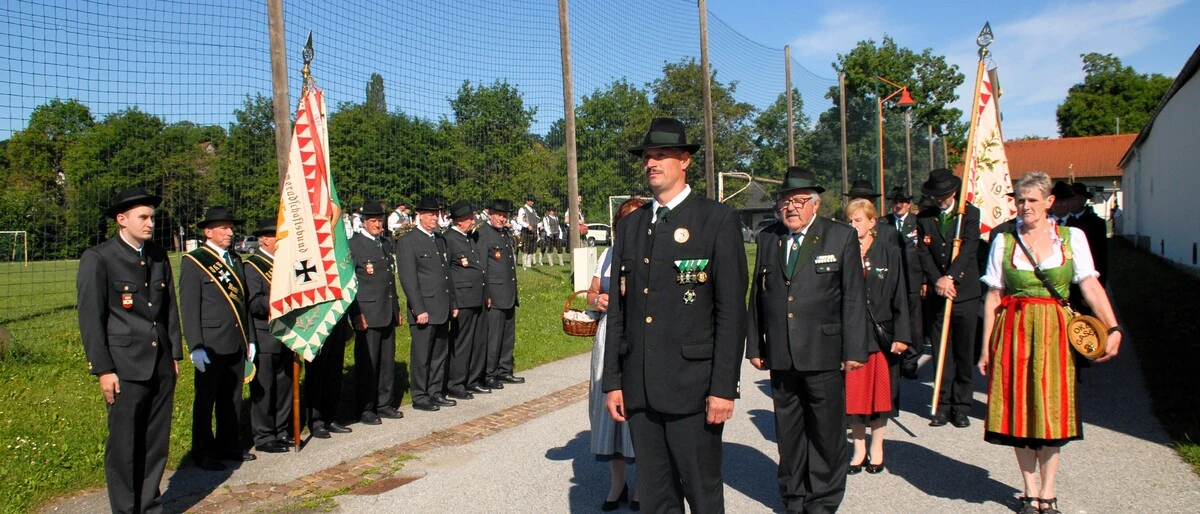 Der ÖKB Markt Hartmannsdorf feierte das 155-Jahr-Jubiläum