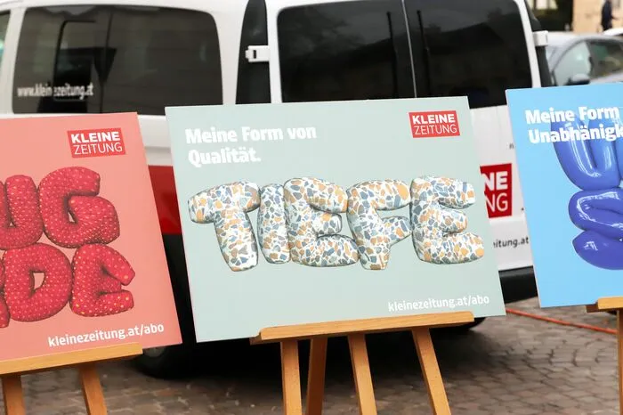 Bildstory von der Promotiontour vor den City Arkaden beim Arcobaleno