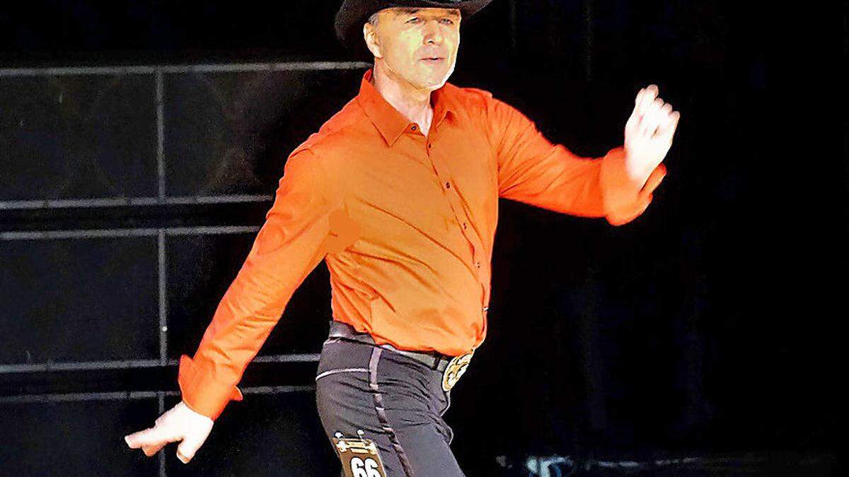 Karl Korber siegte in den Niederlanden mit mehreren Auftritten bei der Weltmeisterschaft im Linedance
