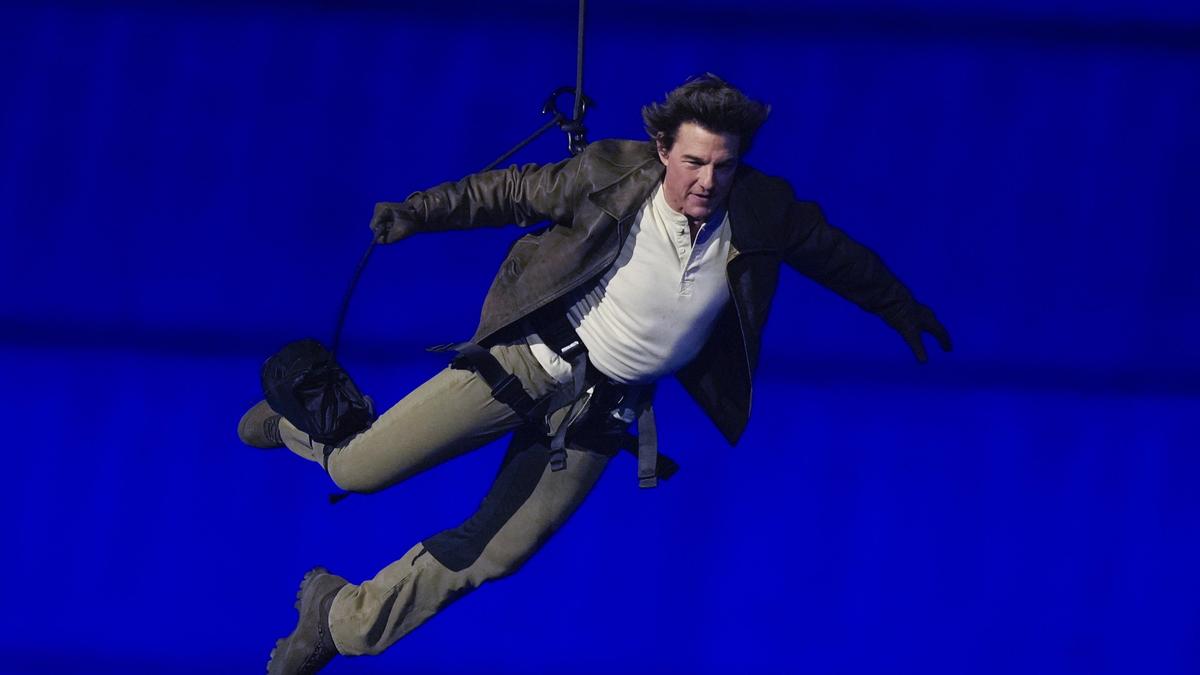 Tom Cruise bei der Schluss-Feier