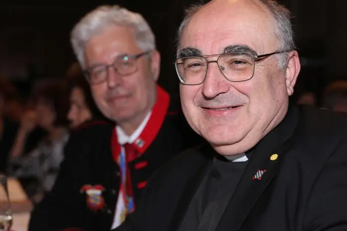 Bischof Krautwaschl (re.) war als Ehrengast dabei.
