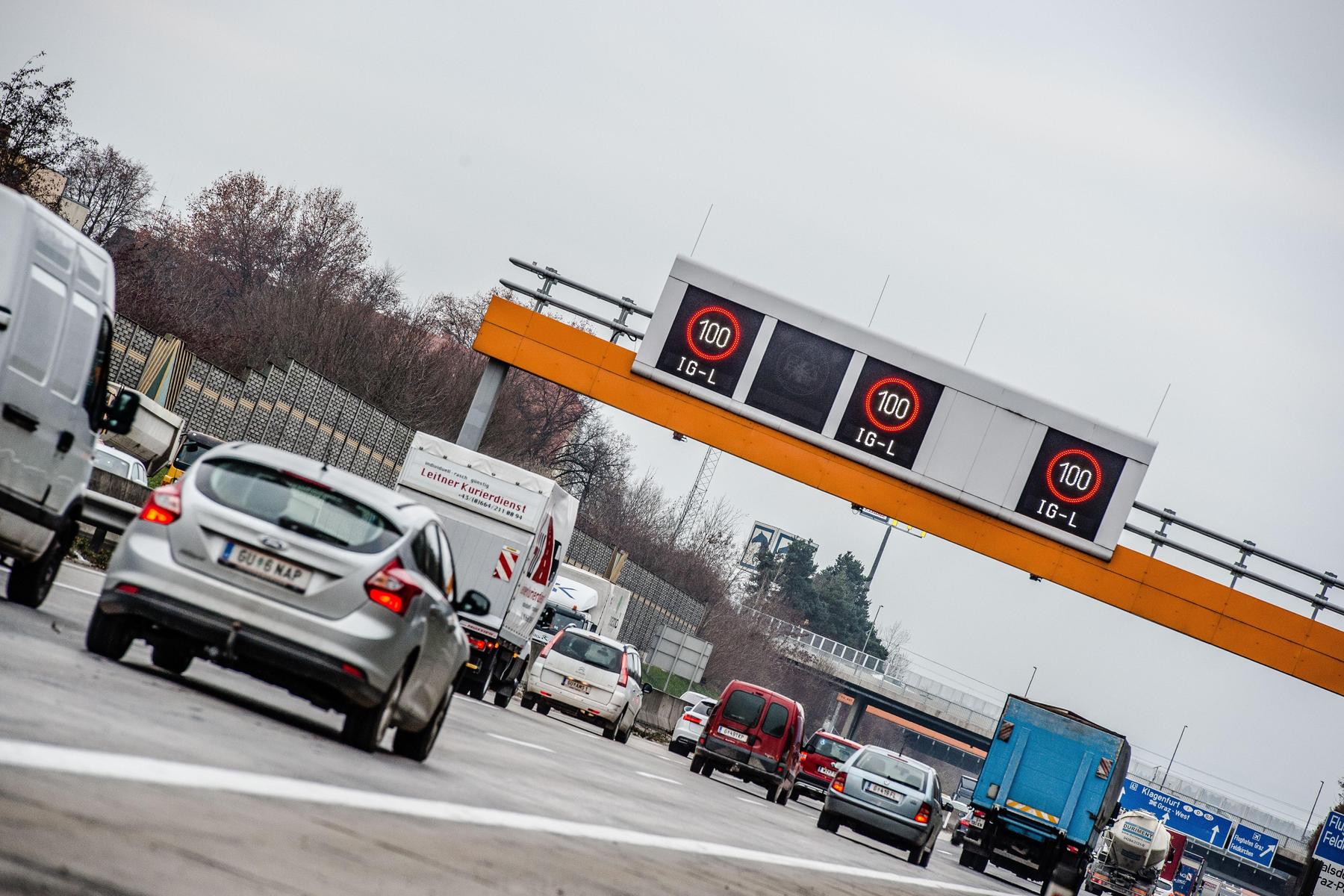 Frische Bilanz : Luft-100er auf steirischen Autobahnen vor Bewährungsprobe 