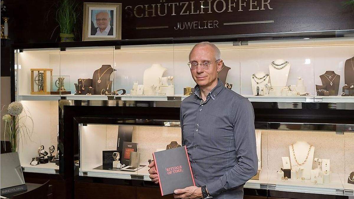 Für Juwelier Gerald Schützlhoffer ist die Zeit ein Ritual 