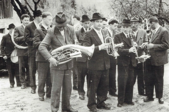 Feuerwehrmusikkapelle Eberstein lautete der Name 1956.