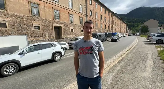 Simon ist aus dem Waldviertel angereist