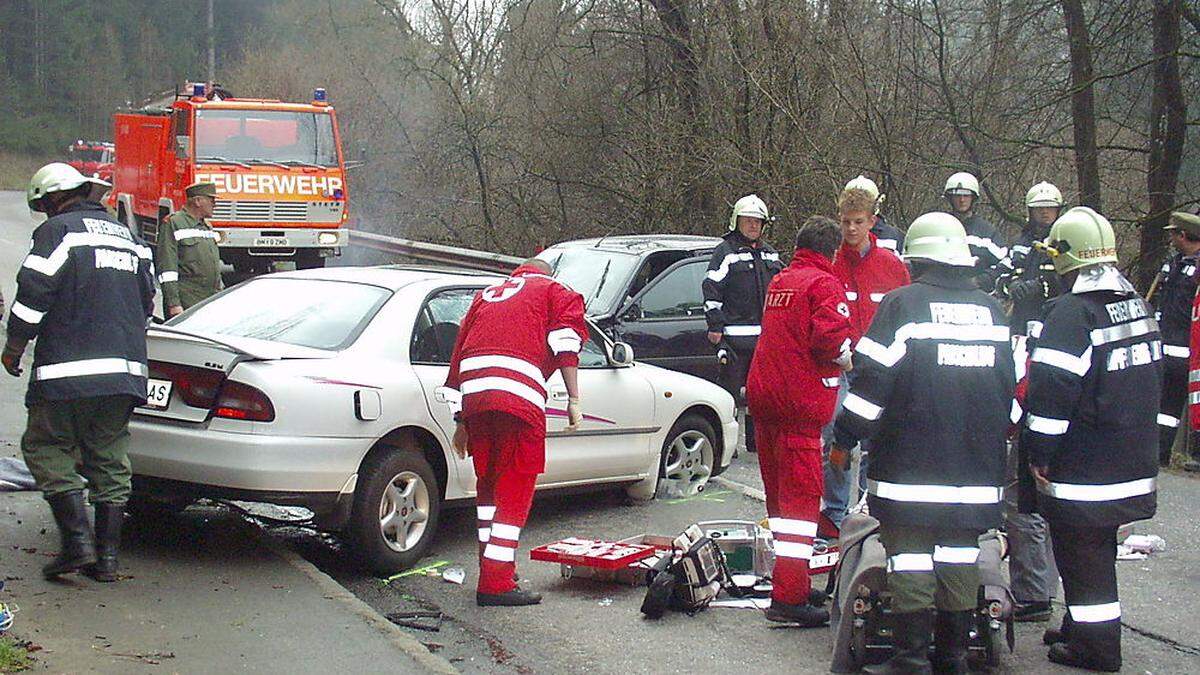 Immer wieder ereignen sich Unfälle an der Parschluger Straße