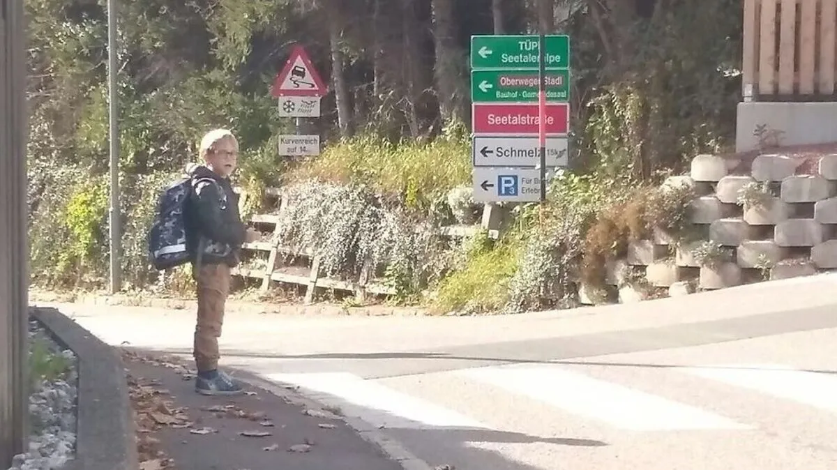 Birgit Reiners Sohn an der berüchtigten Kreuzung in Oberweg