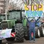 Bauernproteste vor dem EU-Parlament in Straßburg 