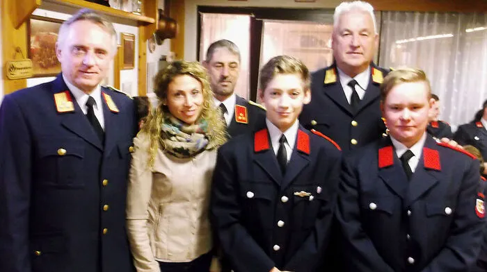 Egon Kaiser, Nina Gaugg, Klaus Ertl, Daniel Grilz, Wolfgang Grilz und Stefan Köstenberger (von links)
