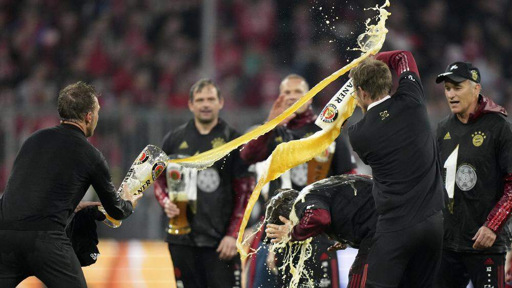 Bayern München feiert den zehnten Meistertitel in Folge