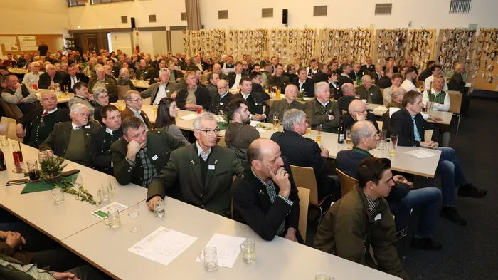 Jäger aus der gesamten Südoststeiermark trafen sich in Leitersdorf.