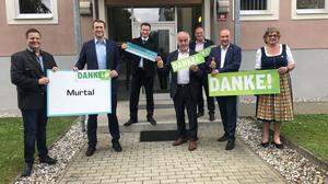 Zahlreiche ÖVP-Kandidaten trafen sich am Nachmittag in Judenburg