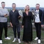 Die Band "Skylight" mit den "Neofalknern" Gabi und Jürgen und den beiden Wanderfalken Sven und Romeo in Riegersburg