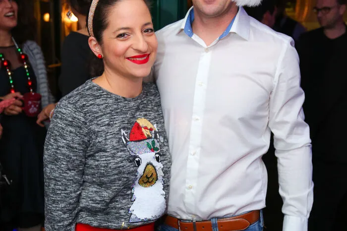 Caroline Athanasiadis mit ihrem Georg