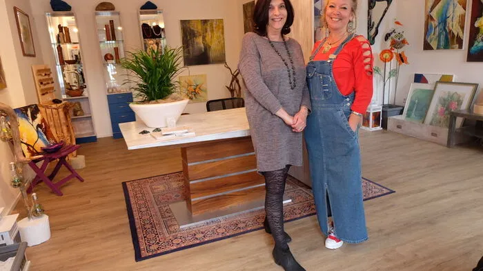Ulrike Oswald und Manuela Michel leiten die neue Galerie