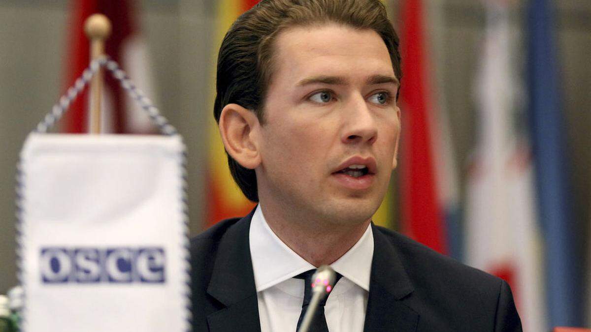 Sebastian Kurz, Außenminister