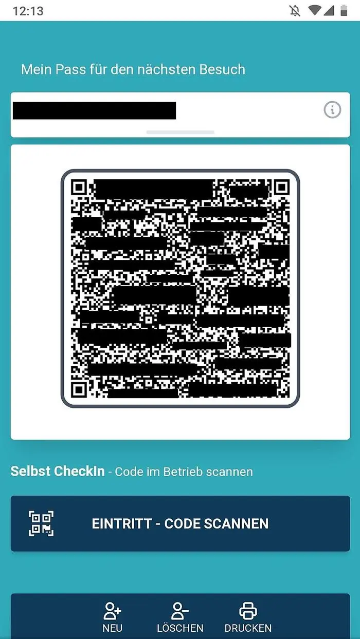 So sieht der individuelle QR-Code aus