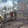 Insgesamt rund 360 Feuerwehrkameraden kämpften beim Waldbrand in Leppen im Mai eine Woche lang gegen die Flammen