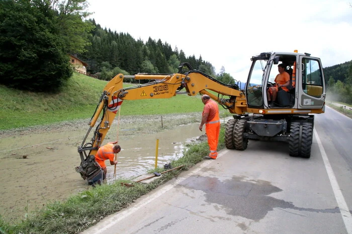 Besonders in der kleinen Ortschaft Zienitzen (Foto) im Metnitztal waren starke Niederschläge zu verzeichnen.