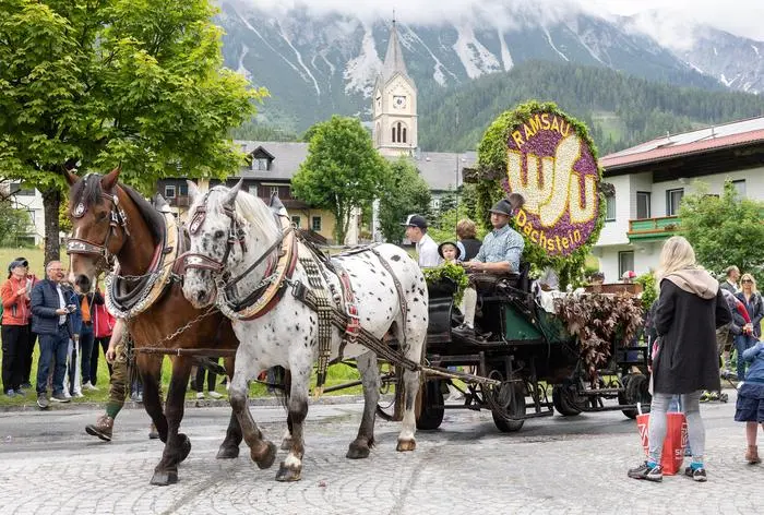 Ramsau am Dachstein,AUSTRIA,11.JUN.23 - 34. Fruehlingsfest der Pferde. Bild zeigt
Photo: Harald Steiner