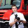 Philipp Strießnig hält Einsätze für die Feuerwehr Glanhofen fest
