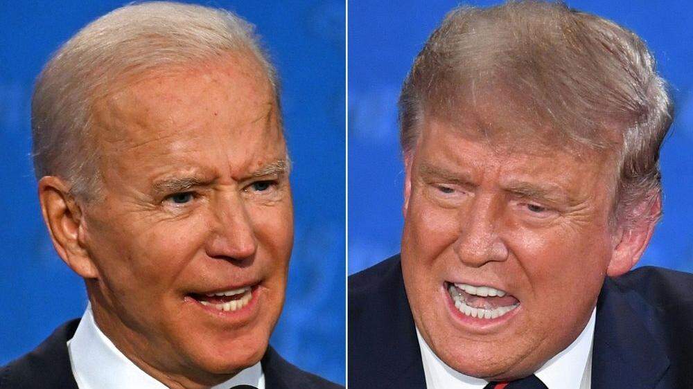 Joe Biden gegen Donald Trump 