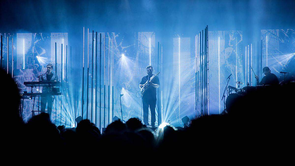 alt-j machten auf er Bühen ordentlich Druck