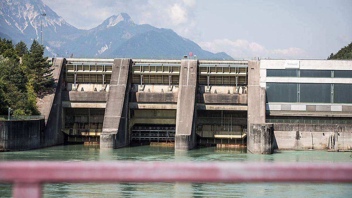 Die Erzeugung durch Wasserkraft ist im Vorjahr leicht gesunken