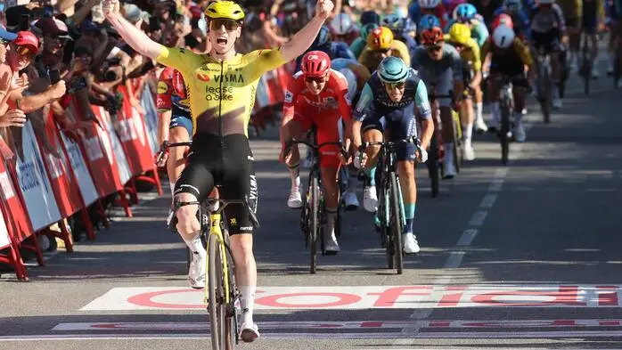 Matthew Brennan gewann die zweite Etappe der Spanienrundfahrt
