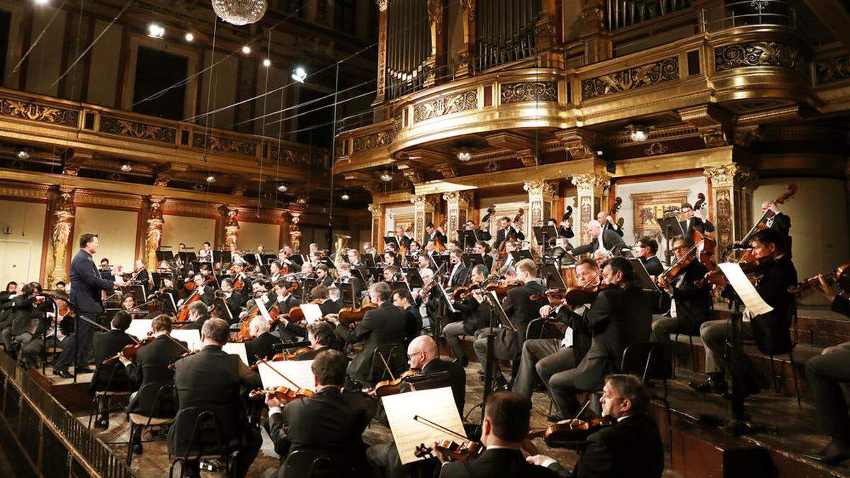 Die Wiener Philharmoniker, hier mit Christian Thielemann.