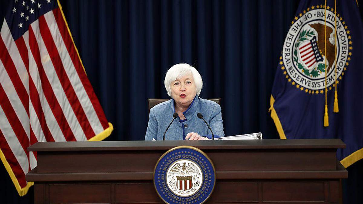 Notenbankchefin Janet Yellen