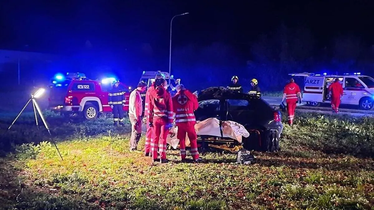 Feuerwehr, Rotes Kreuz und Polizei waren im Rettungseinsatz