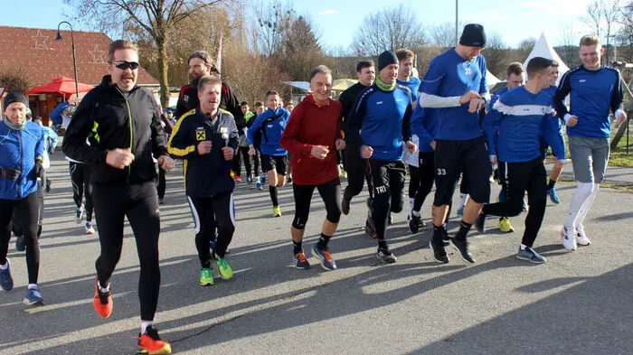 Beste Witterungsbedingungen herrschten beim Silvesterlauf in Eggendorf