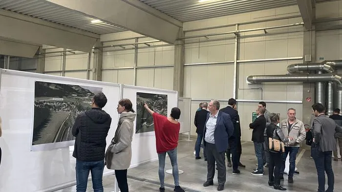 Das Interesse an der Ausstellung am Mittwoch war groß.